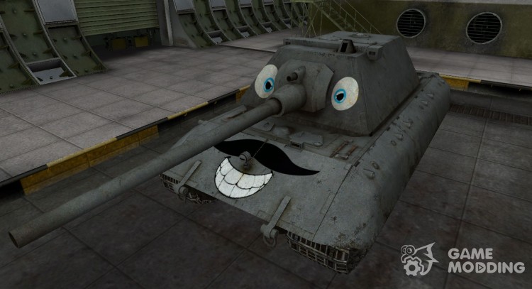 Funny skin E-100 for World Of Tanks