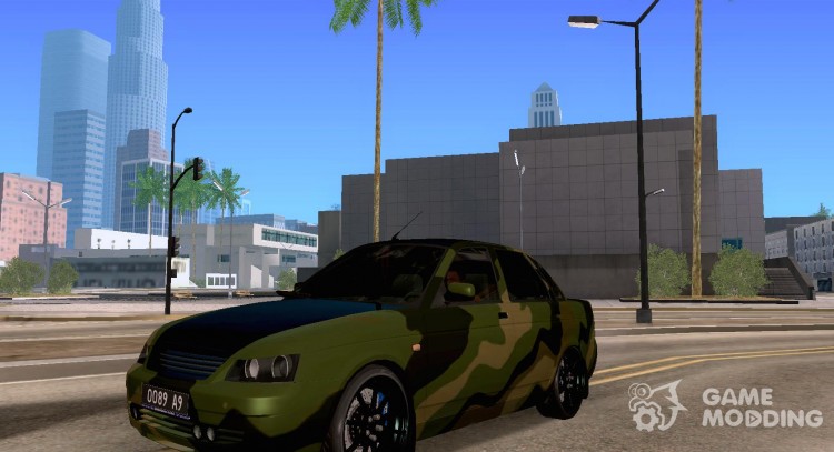 Lada Priora ARMY STYLE for GTA San Andreas