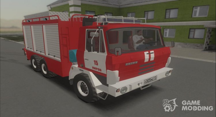Пожарный TATRA-815 АСА для GTA San Andreas