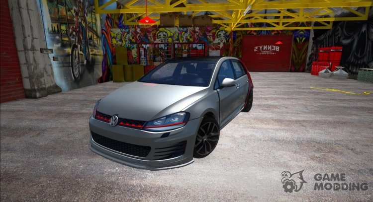 Volkswagen Golf R Mk7 Turkish Airlines для GTA San Andreas