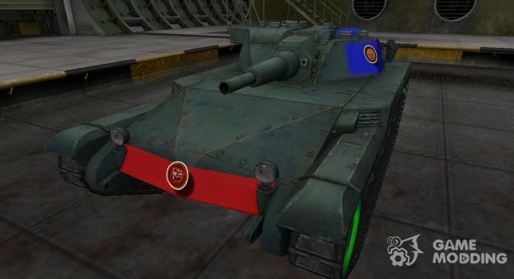 High-quality skin for ELC AMX for World Of Tanks