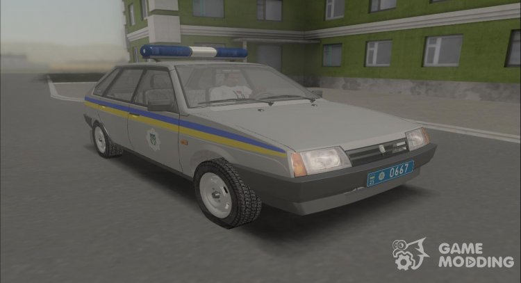 ВАЗ-2109 Милиция Украины для GTA San Andreas