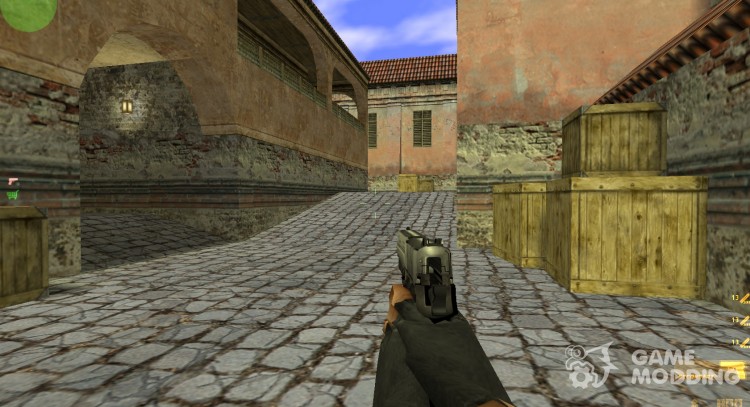 P228 с Chrome слайд на джихад происхождение для Counter Strike 1.6