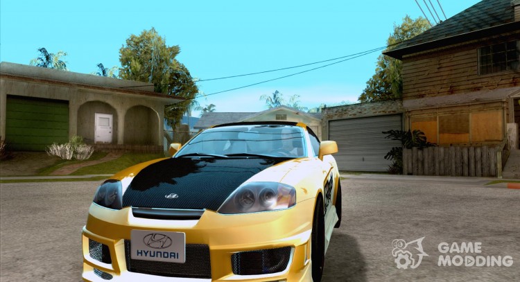 Hyundai Tiburon V6 Coupe tuning 2003 для GTA San Andreas