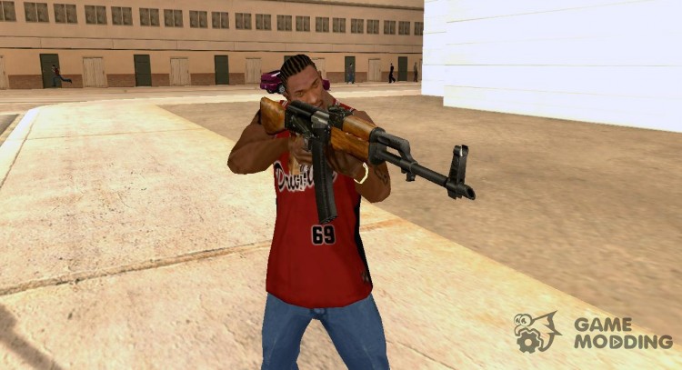 AK-47 out of games CoD: Modern Warfare 3 for GTA San Andreas