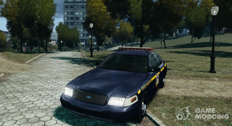 Ford Crown Victoria New York State Patrol для GTA 4