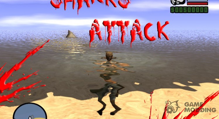 Sharks Attack для GTA San Andreas