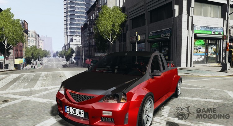 Dacia pick-up car Tuning for GTA 4
