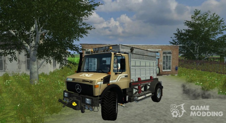 Mercedes-Benz Unimog Spezial v 2.0 para Farming Simulator 2013