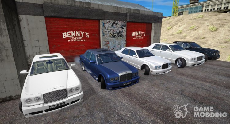 Package of Bentley Arnage cars for GTA San Andreas