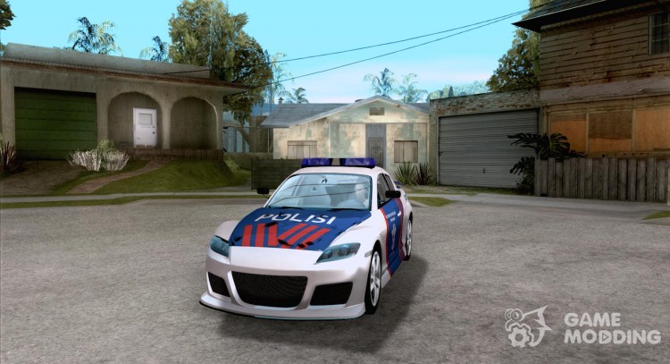 Mazda RX-8 Police для GTA San Andreas