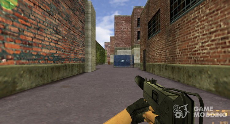 Тактический Mac 10 на анимации PLATINIOX для Counter Strike 1.6