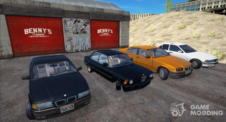 BMW 316 (316i) car Pack for GTA San Andreas