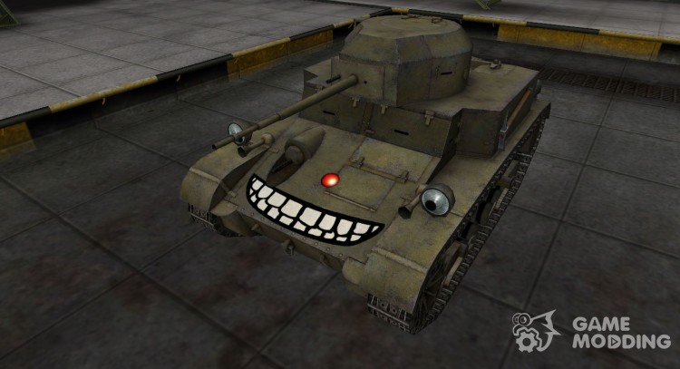 Забавный скин T2 Light Tank для World Of Tanks