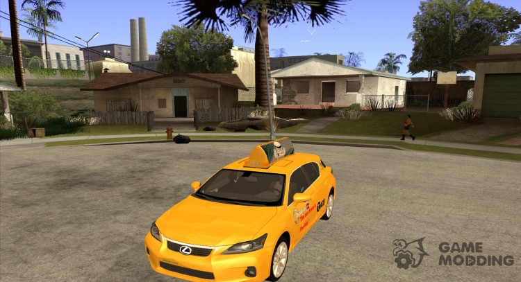 2011 Lexus CT 200 h Taxi for GTA San Andreas