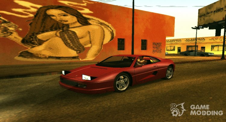 Ferrari (Lowpoly) для GTA San Andreas