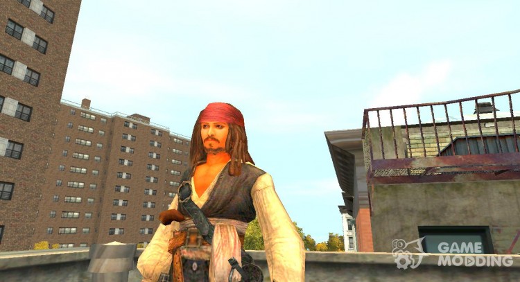Jack Sparrow for GTA 4