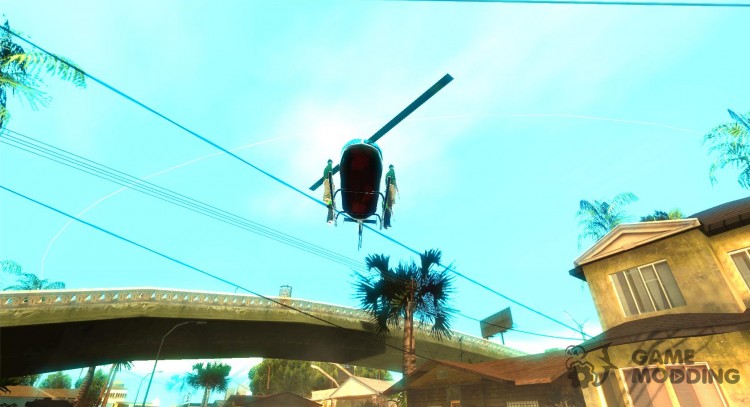 Ayuda de helicóptero para GTA San Andreas