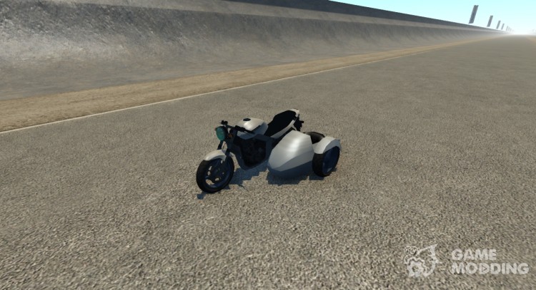 Ducati FRC-900 with a sidecar для BeamNG.Drive