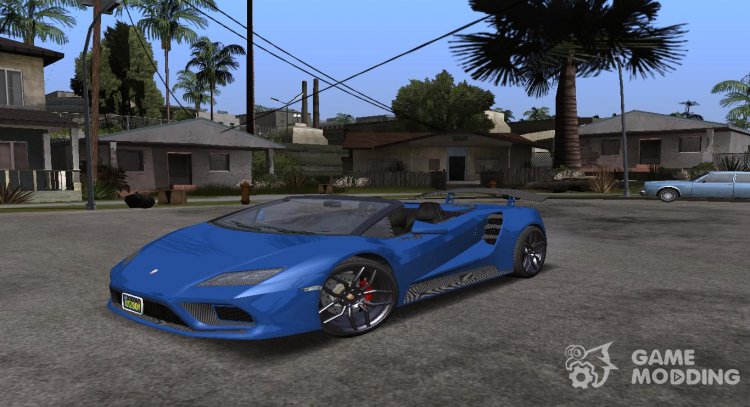 GTA 5 Pegassi Tempesta Spyder для GTA San Andreas