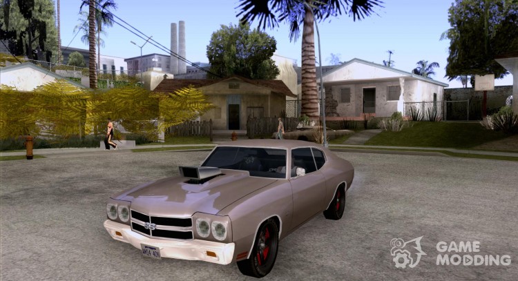 Chevy Chevelle SS Hell 1970 for GTA San Andreas