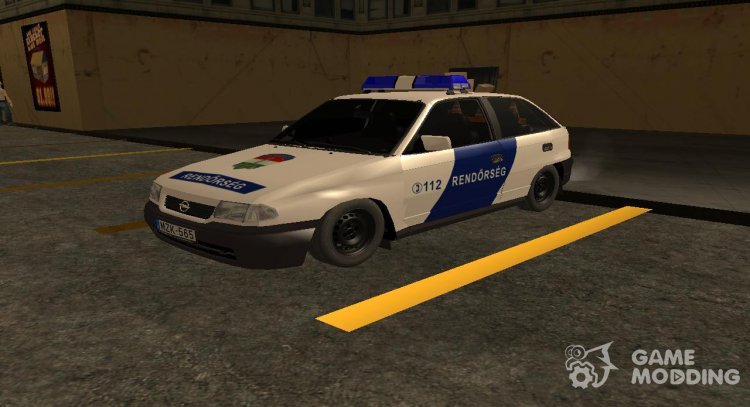 Опель Астра Ф Классик (Венгерская Полиция) для GTA San Andreas