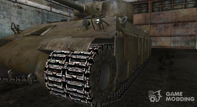 Замена гусениц для T14 для World Of Tanks