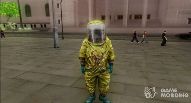 Hazmat Suit from Killing Floor для GTA San Andreas