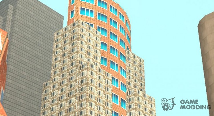 Nuevas texturas de los rascacielos en лосантосе para GTA San Andreas