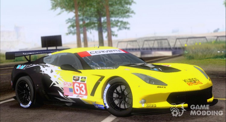 Chevrolet Corvette C7R GTE 2014 (Paintjobs Part 2) для GTA San Andreas