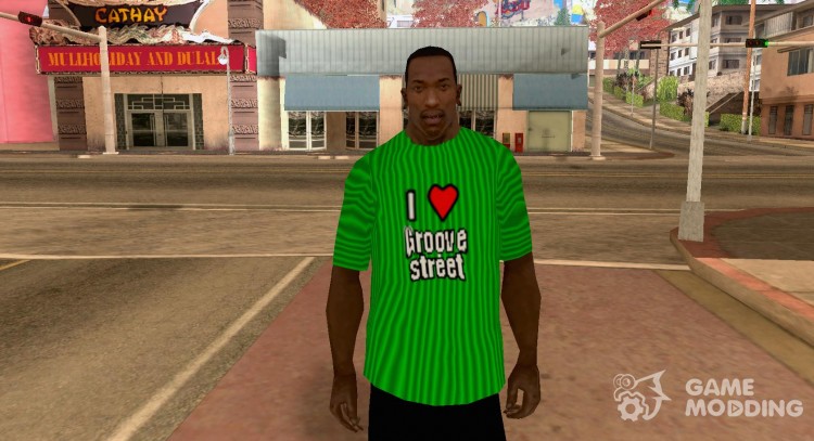T-shirt Grove Street for GTA San Andreas