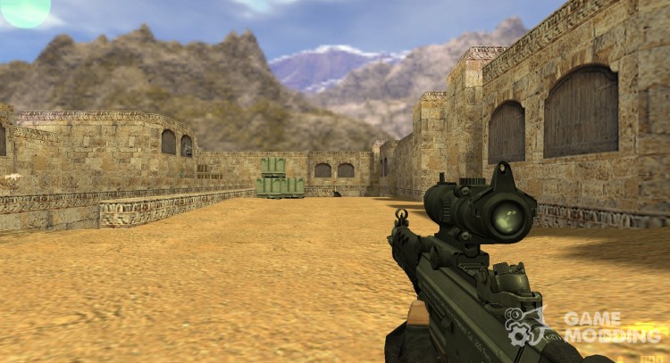 GuiiiGalol Рог лама sg556 на мозг коллектор для Counter Strike 1.6
