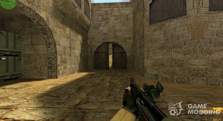 new mp5 with scope for Counter Strike 1.6