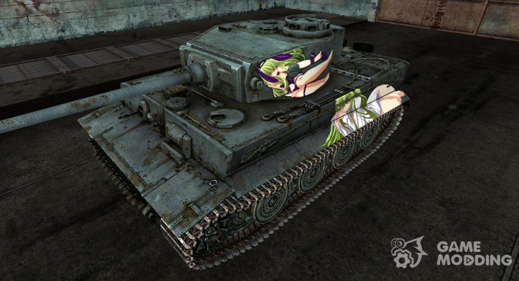 Skin for the Panzer VI Tiger I for World Of Tanks