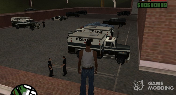 Pak mejorada de la policía para GTA San Andreas