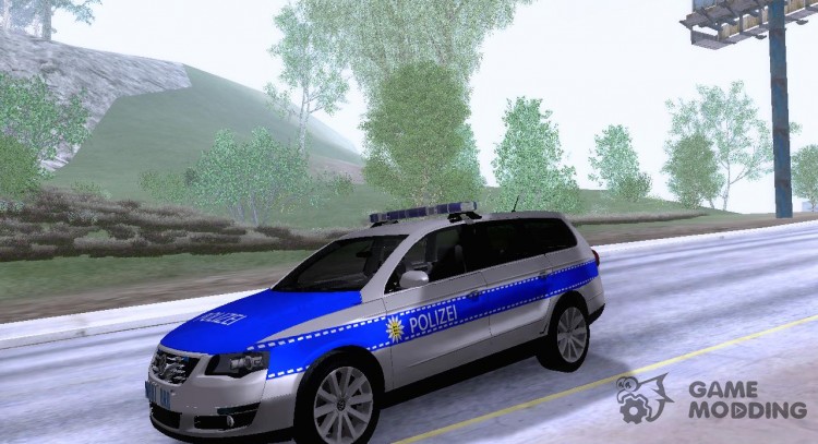 Volkswagen Passat B6 Variant Polizei para GTA San Andreas