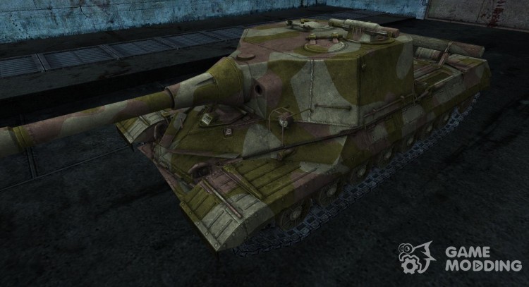 Tela de esmeril en objeto 268 para World Of Tanks