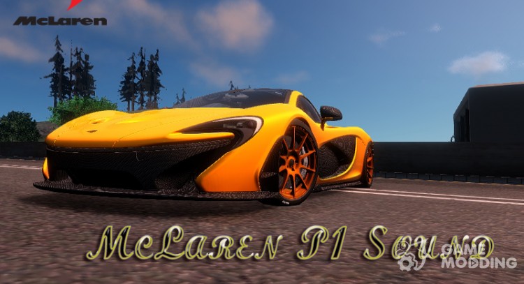 McLaren P1 Sound для GTA San Andreas