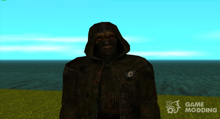 A member of the group Harbingers of Ejection in a raincoat from S.T.A.L.K.E.R v.4 for GTA San Andreas