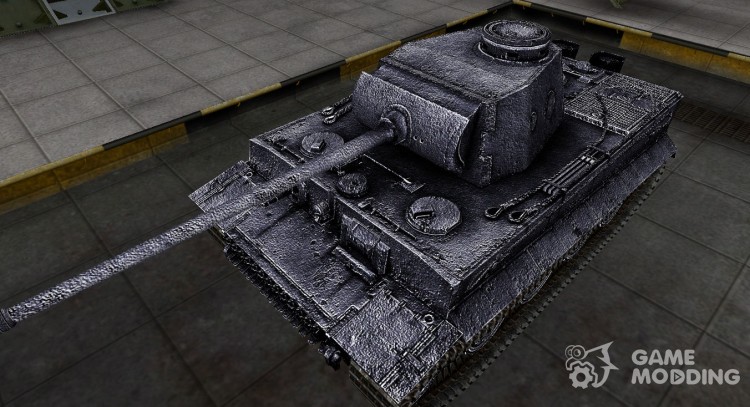 Темный скин для PzKpfw VI Tiger для World Of Tanks