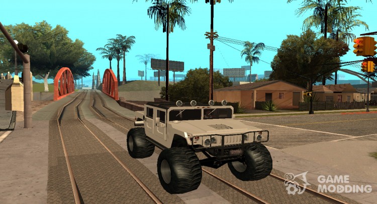 Hummer H1 Monster Truck para GTA San Andreas