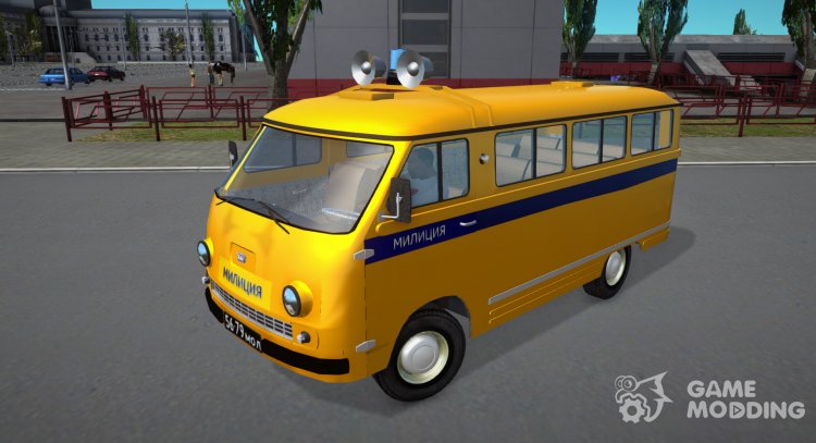 РАФ 977 Милиция 1972 для GTA San Andreas