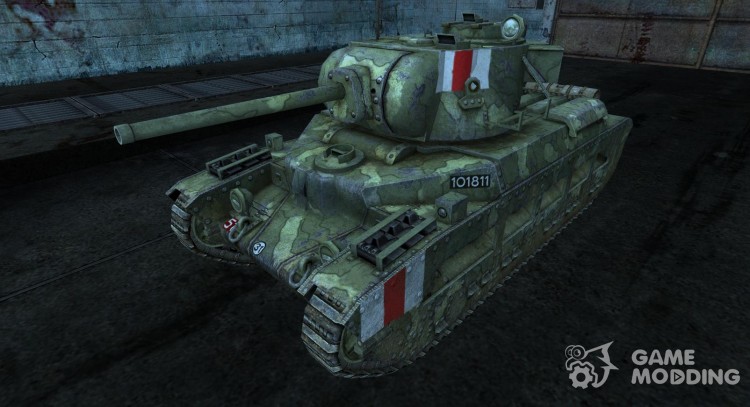 Tela de esmeril para el tanque de Matilda para World Of Tanks