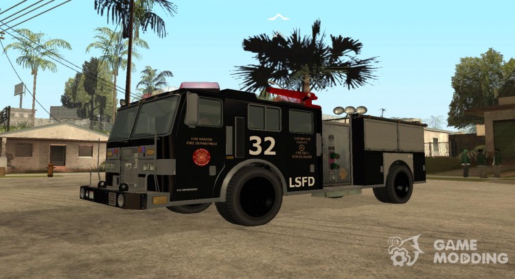 MTL Fire Truck GTA V for GTA San Andreas