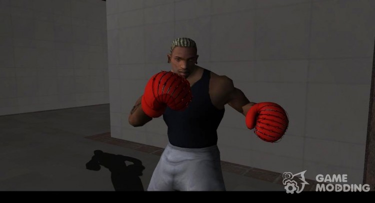 Boxing gloves for GTA San Andreas