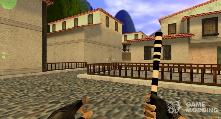 Police stick to knife [beta] for Counter Strike 1.6
