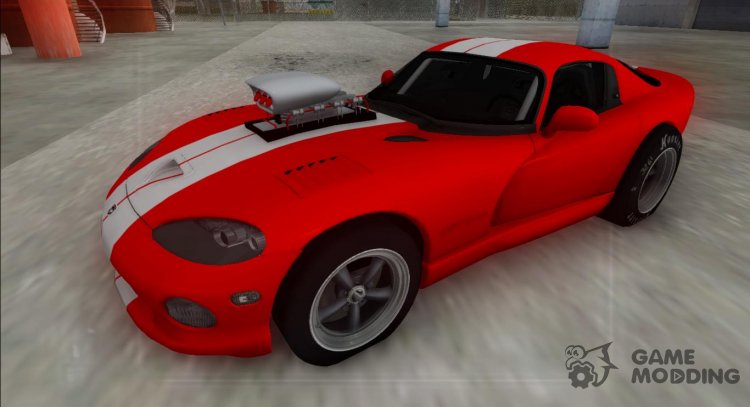 Dodge Viper GTS Arrastre para GTA San Andreas