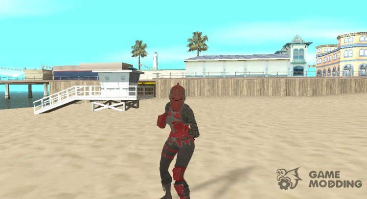 Red Knight form Fortnite for GTA San Andreas