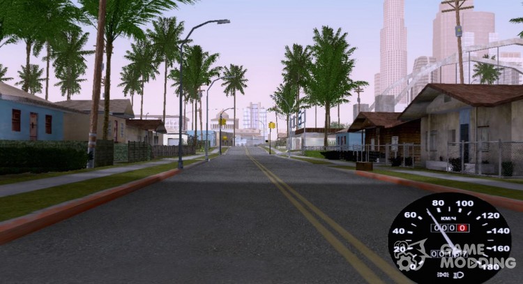 Спидометр ВАЗ 2105 для GTA San Andreas