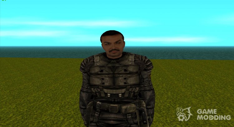 Miembro de la agrupación SAT GRC de S. T. A. L. K. E. R V. 7 para GTA San Andreas